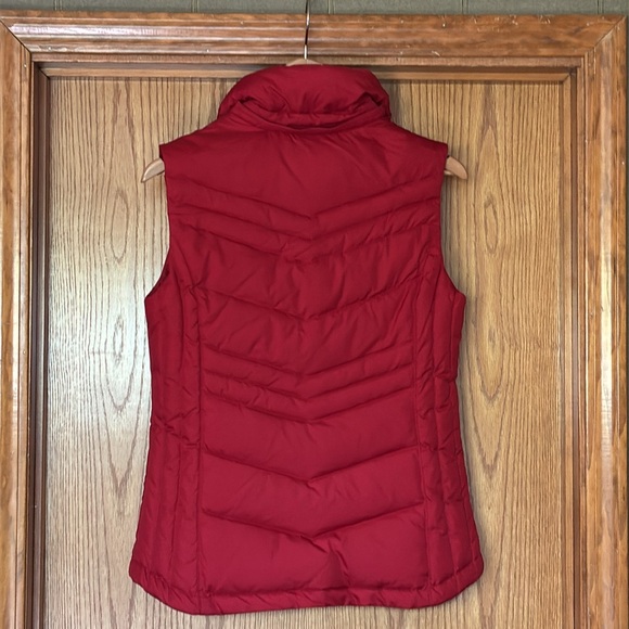 MK Michael Kors Women Red Vest Hoodie Front Zip XS - Picture 3 of 11